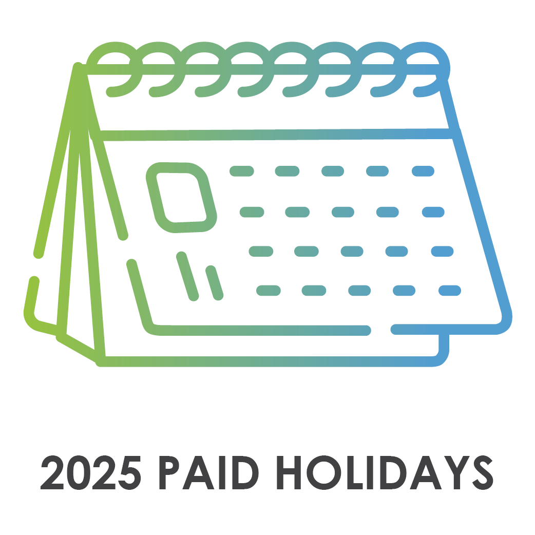 List of 2025 Paid Holidays