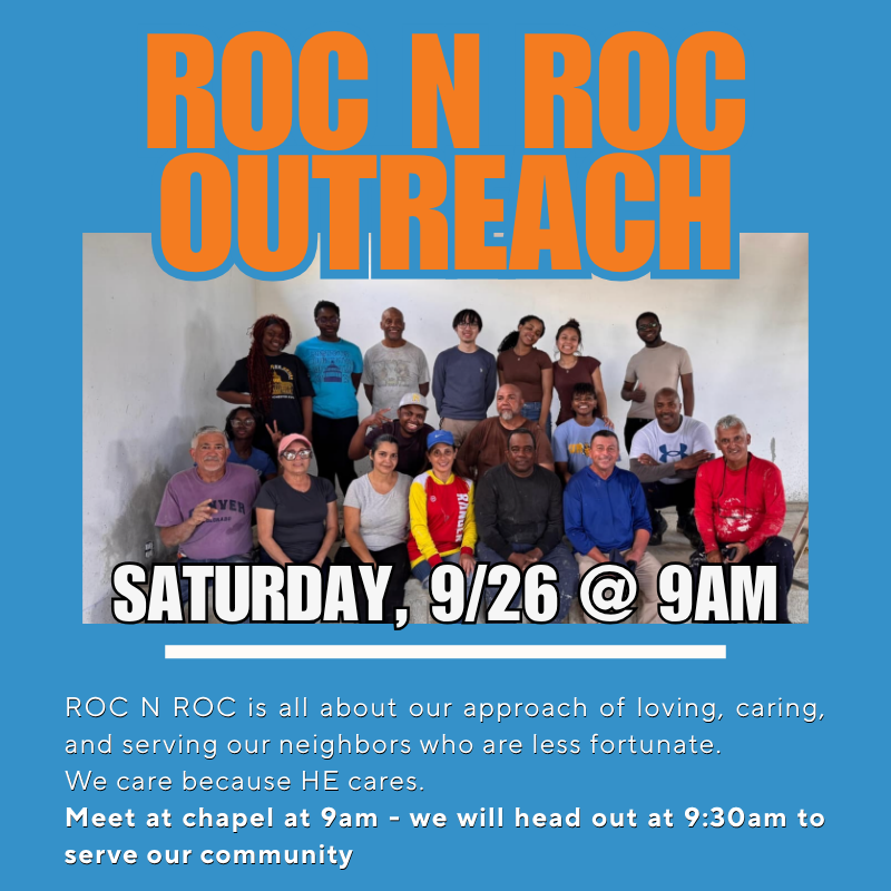 Reaching Outside Church IN Rochester (ROC N ROC)