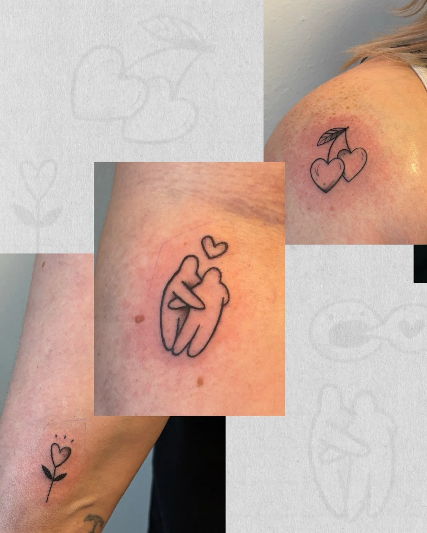 It was so rad getting to reconnect with old clients and meet such cool new people through this flash sheet!! Apart from the art one of my favorite parts of tattooing is yapping with yall and I had some really insightful &amp; inspiring conversations 