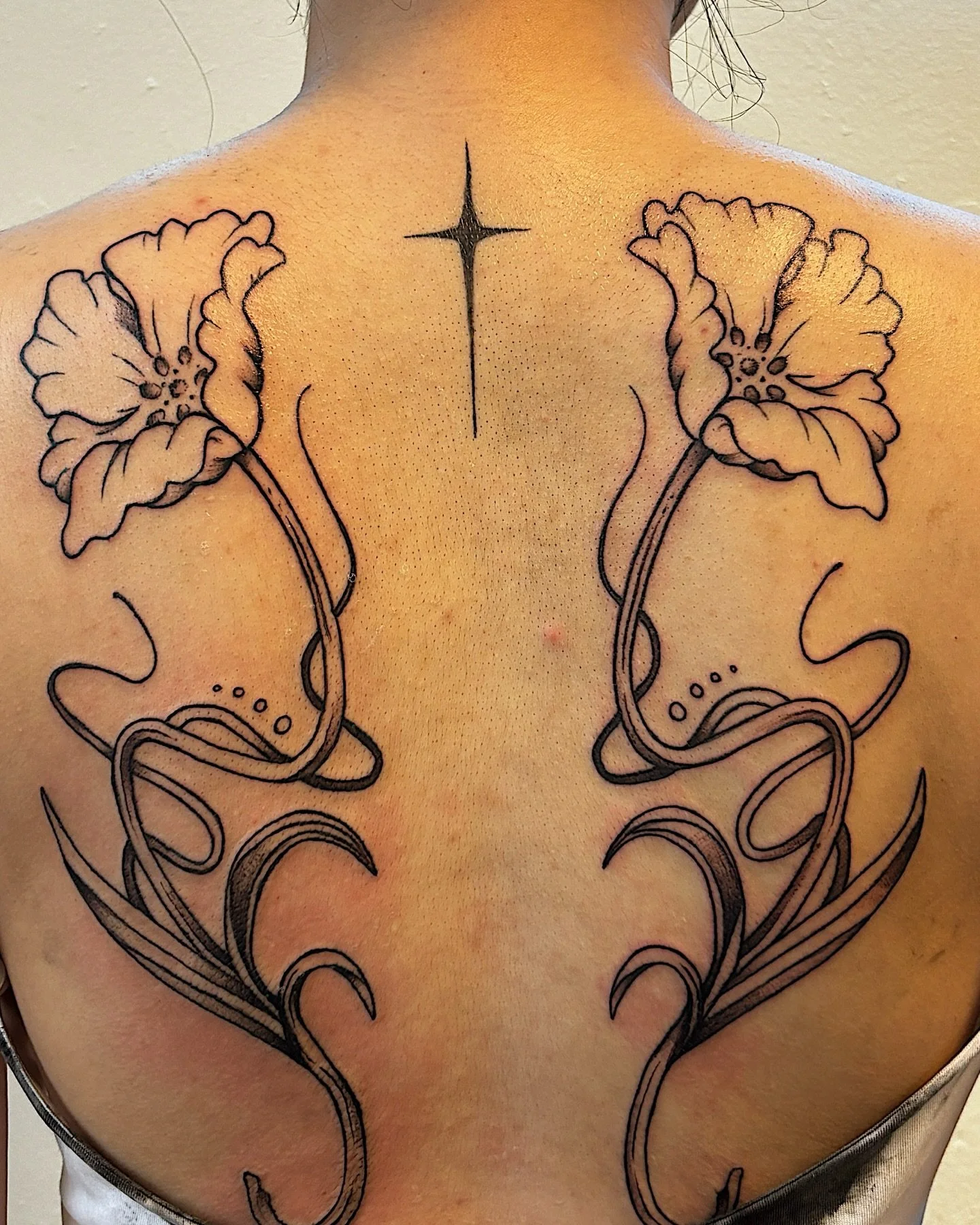 yall mara seriously sat so great for this backpiece!! 🌸always great having you back in, thanks again for the opportunity to work on such a fun project (: congrats on all the progress you&rsquo;re making with your career and hope you have a wonderful