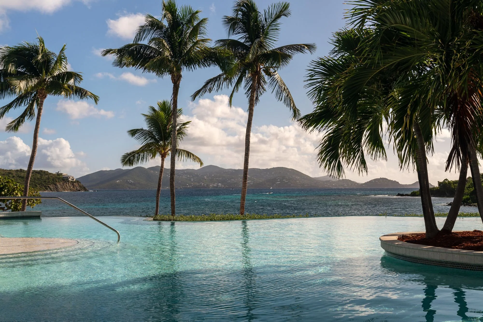 Pools with Views at the Ritz Carlton St Thomas
