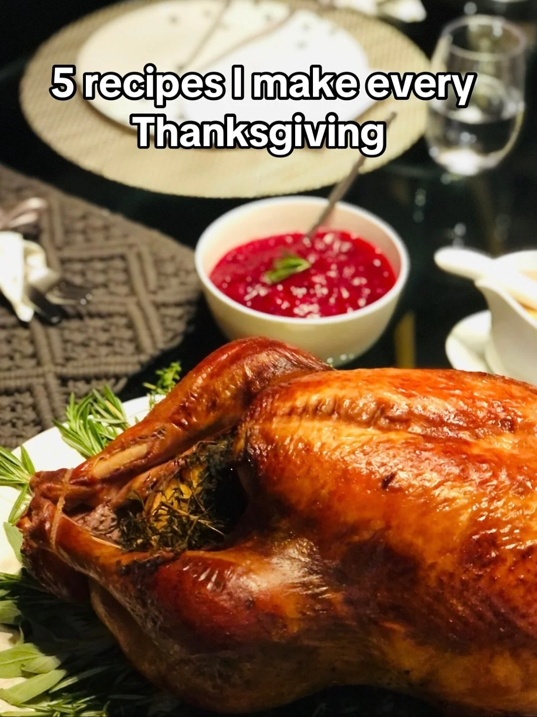 Also always make lots of roasted veggies &amp; homemade cranberry sauce 🥣 #thanksgiving #recipes #recipeideas #holiday #instafood
