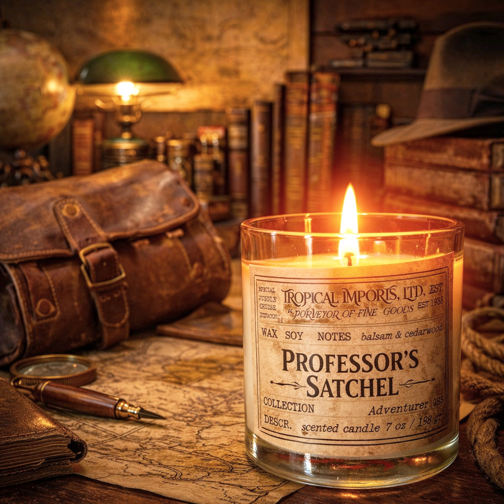 PROFESSOR'S SATCHEL - Soy Candle
