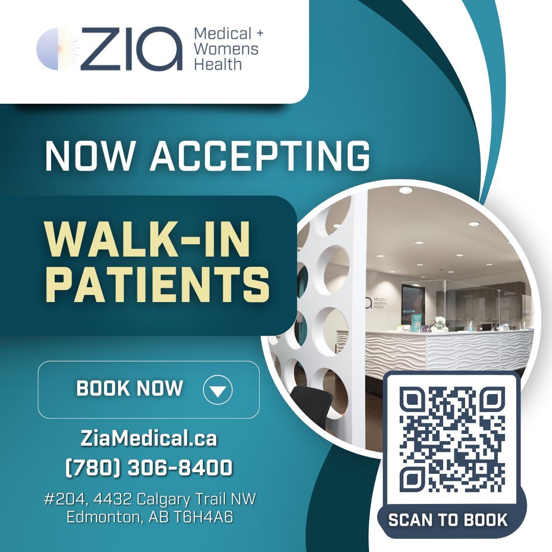 We are accepting walk-in patients and urgent care services at ZIA Medical and ZIA Pharmacy, through our team of physicians, nurse practitioners and pharmacists. We are committed to making healthcare more accessible to you and your family.  Book now a