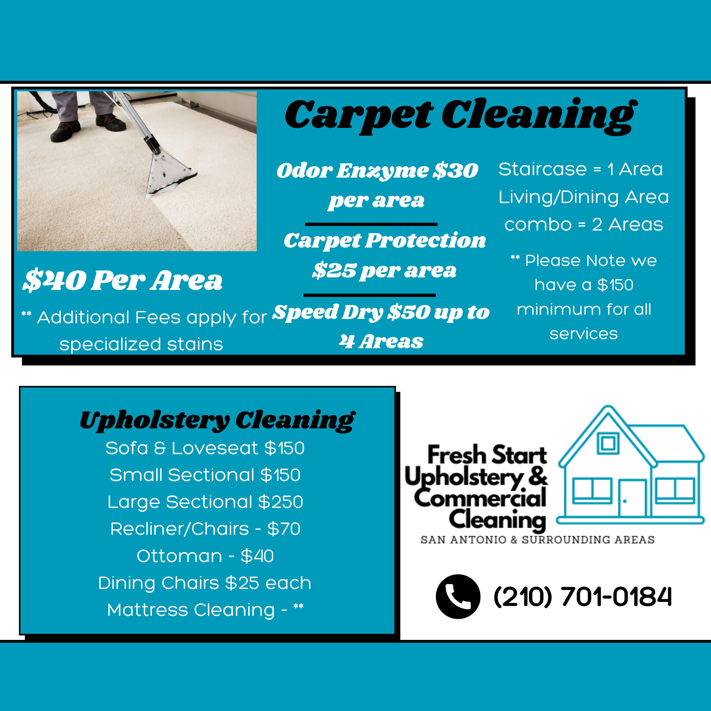 Carpet  & Upholstery Cleaning Service