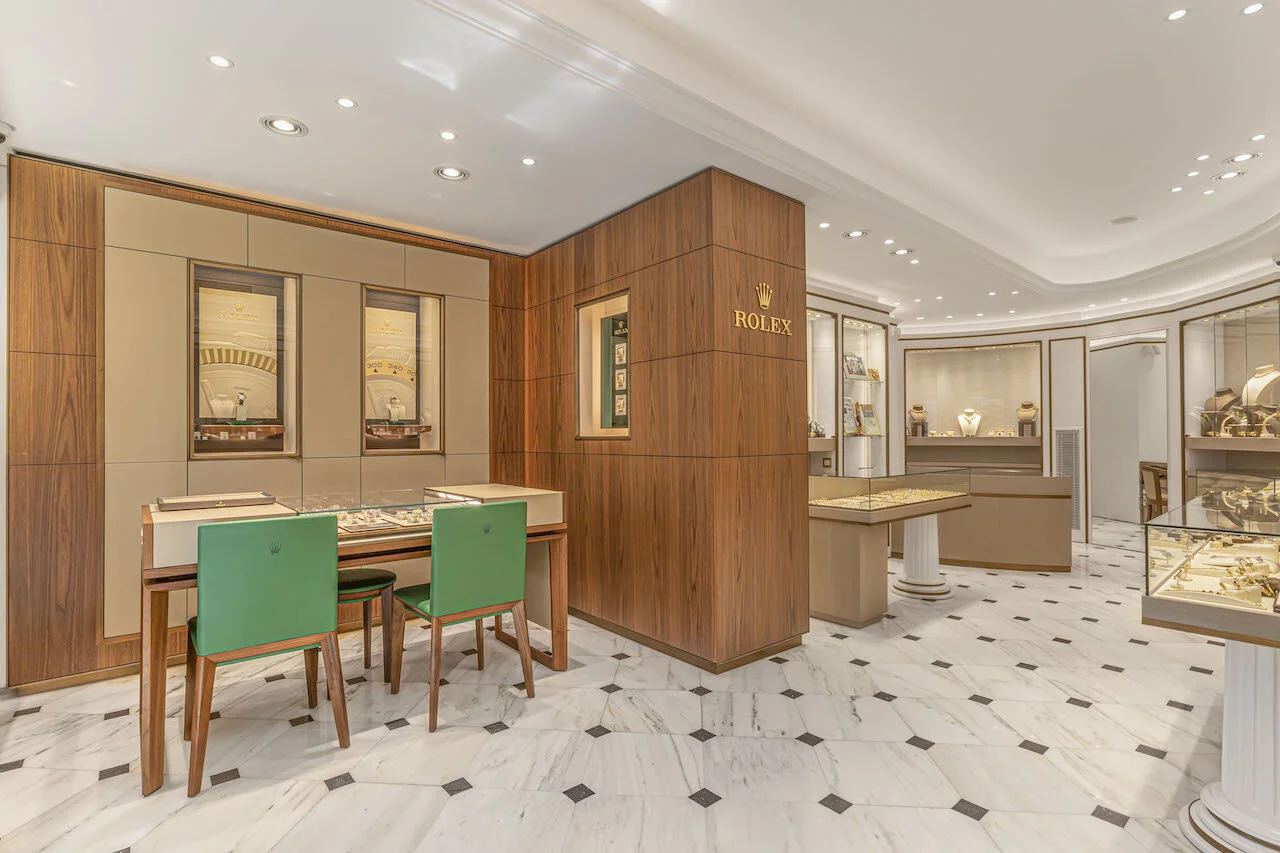 Rolex Watches Distributor in Athens Greece.  Rubys by Sergios. Interior Photography by Dimitrios Sofianopoulos for Rolex International
