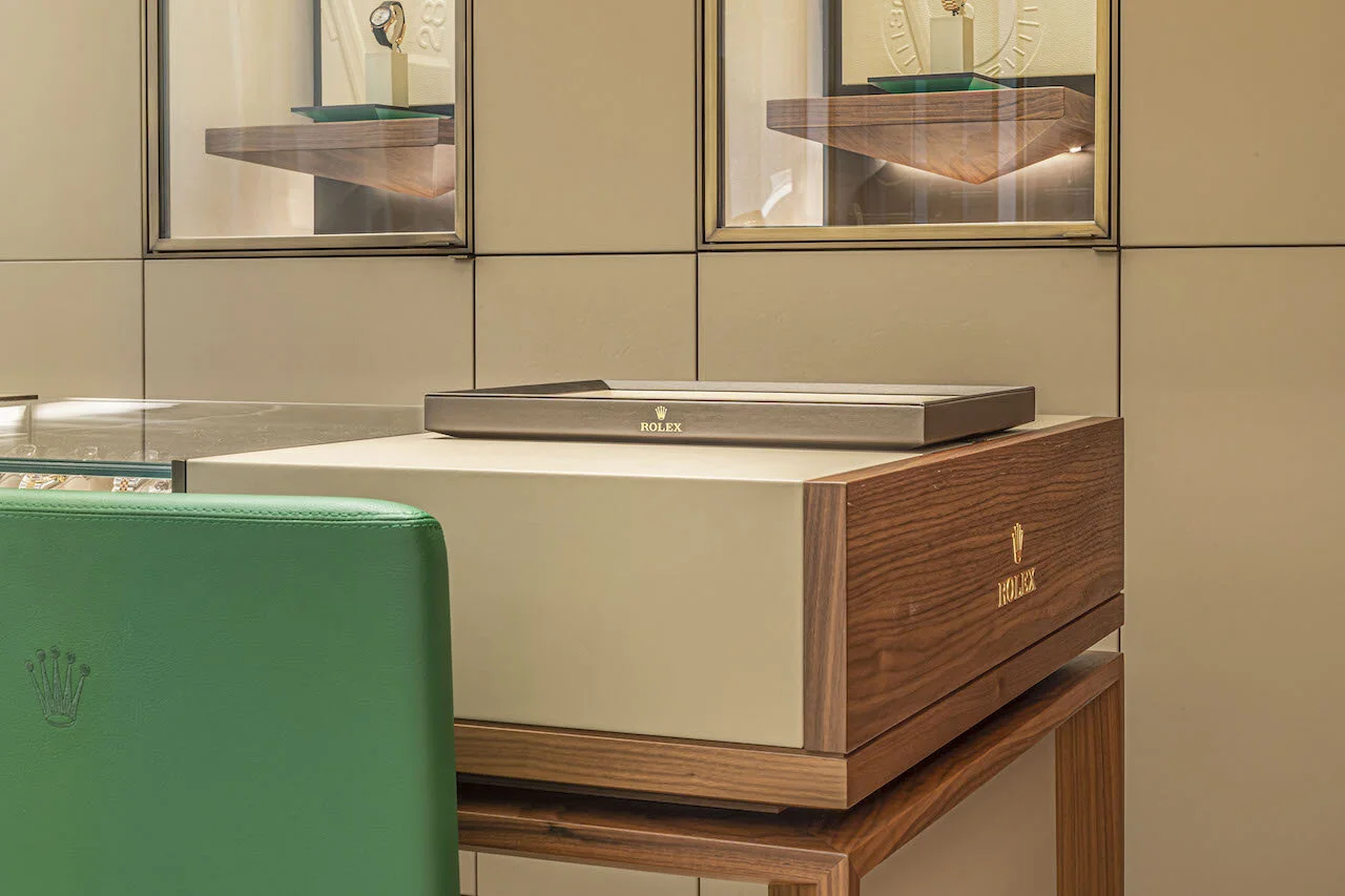 Rolex Watches Distributor in Athens Greece.  Rubys by Sergios. Interior Photography by Dimitrios Sofianopoulos for Rolex International