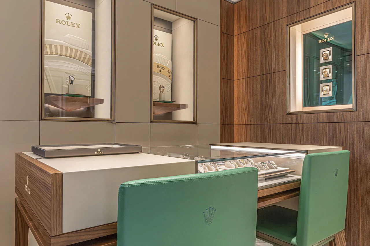 Rolex Watches Distributor in Athens Greece.  Rubys by Sergios. Interior Photography by Dimitrios Sofianopoulos for Rolex International