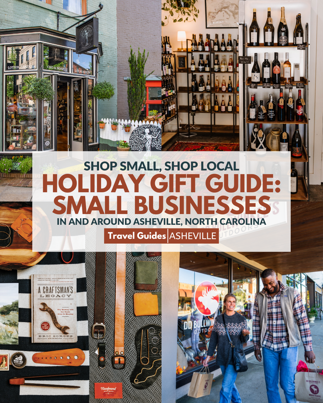 Shop Small, Shop Local Holiday Gift Guide: Small Businesses in and around Asheville, North Carolina
