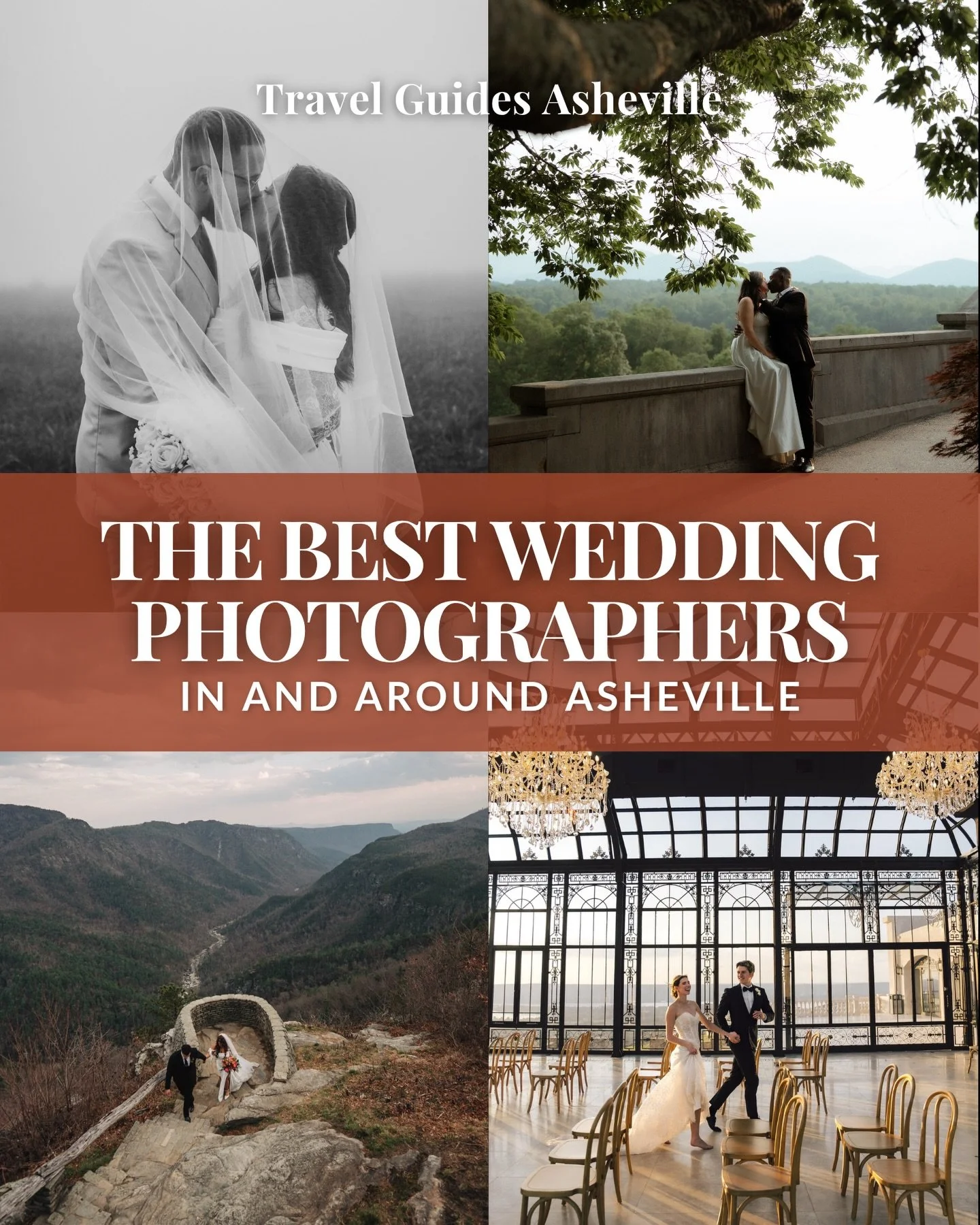 The best wedding photographers in and around Asheville, North Carolina 💍⛰️✨

For couples dreaming of mountain views, intimate elopements, destination weddings, and timeless photos that reflect their love story, these are the Asheville-area photograp