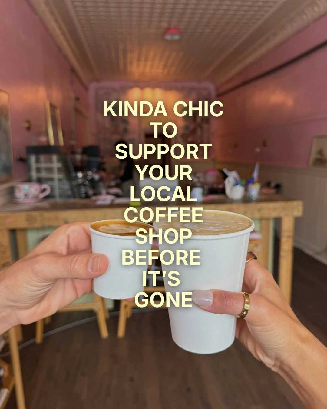 After August 31st, this little pink coffee shop in West Asheville will only exist in photos &amp; memories 💔

At the end of this month, @haywoodfamous will close its doors at this location as the building is demolished to make way for the I-26 Conne