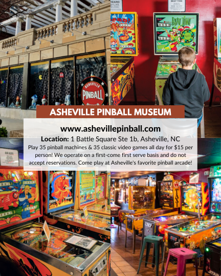 Asheville Pinball Museum & 10+ Great Things to Do Nearby