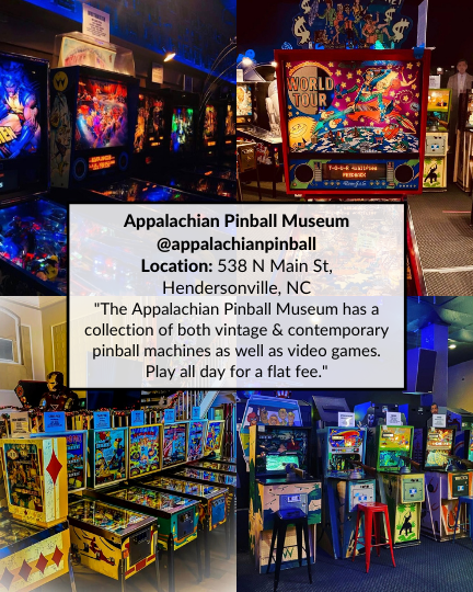 Fun Things to do in Hendersonville NC - Appalachian Pinball Museum