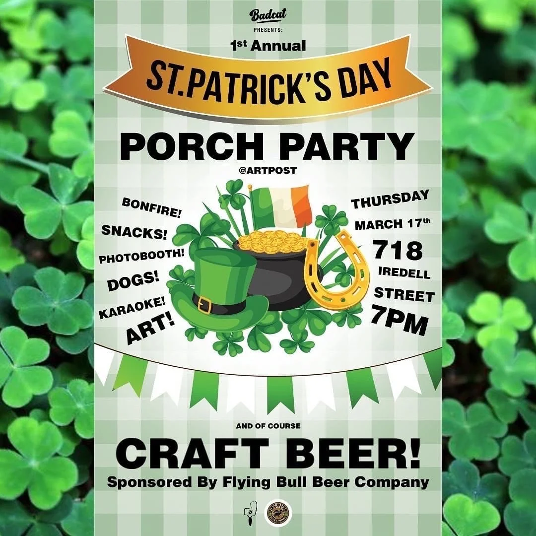 St. Patrick's Day Porch Party