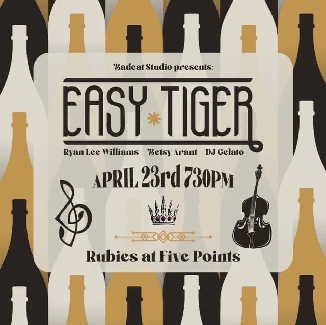 FREE Live Music at Rubies: Easy Tiger presented by Badcat Studios