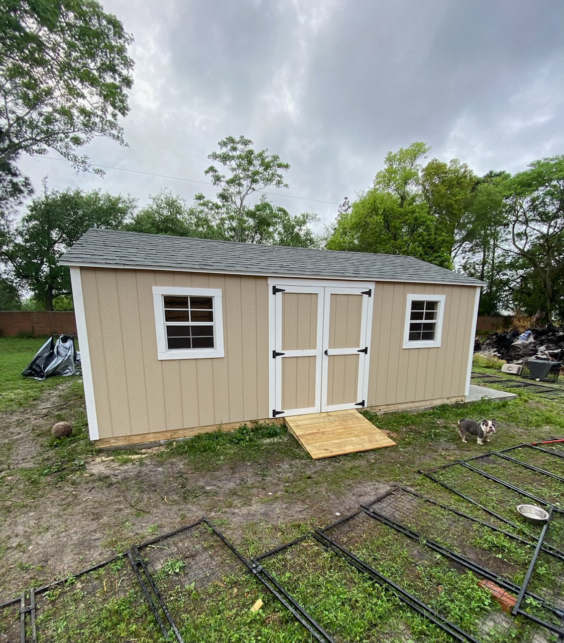 12x20 with heavy duty ramp