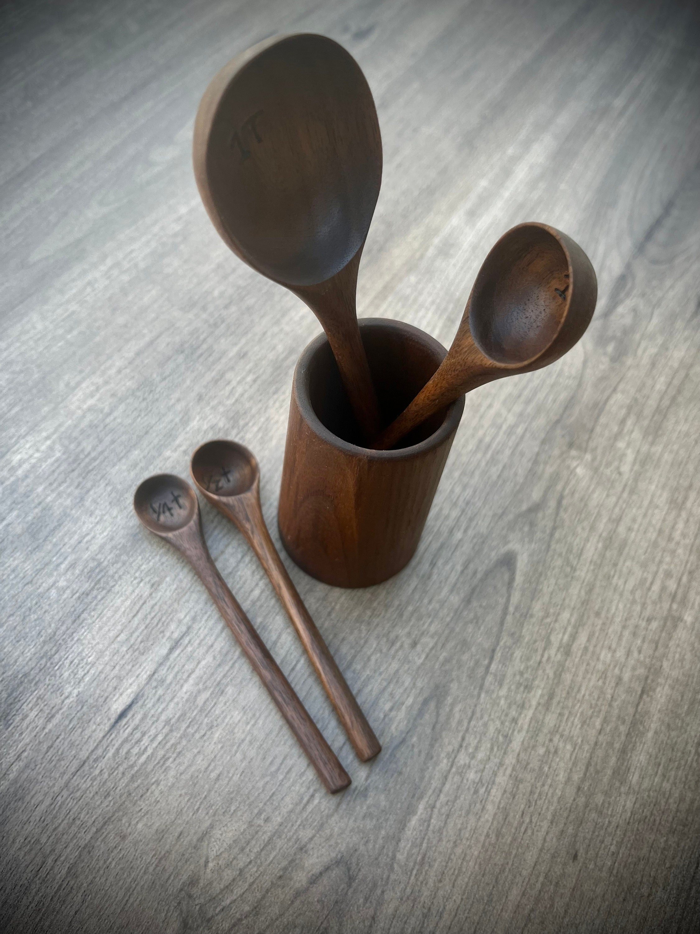 Wooden Measuring Spoons