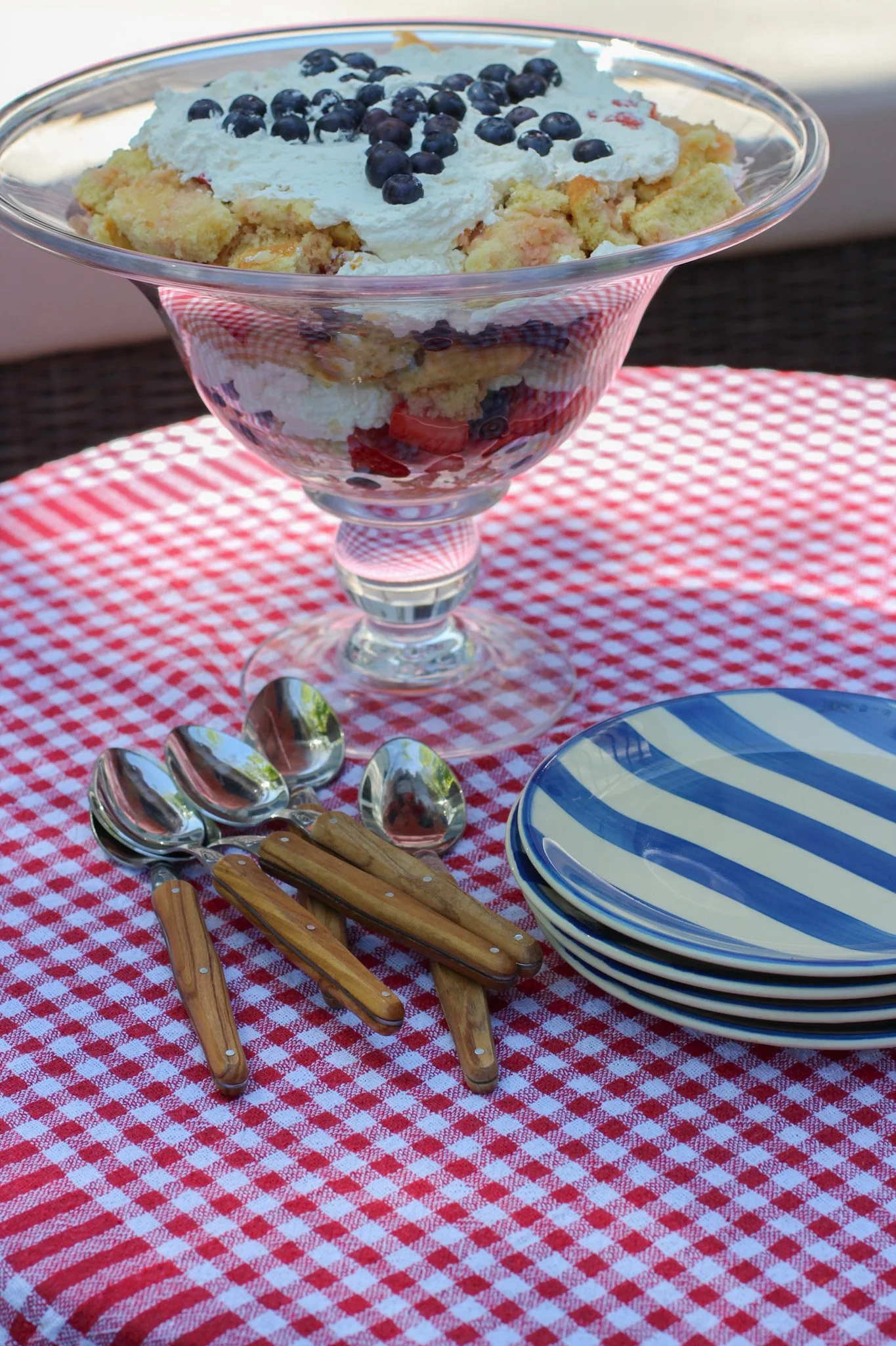 Summer Strawberry Trifle