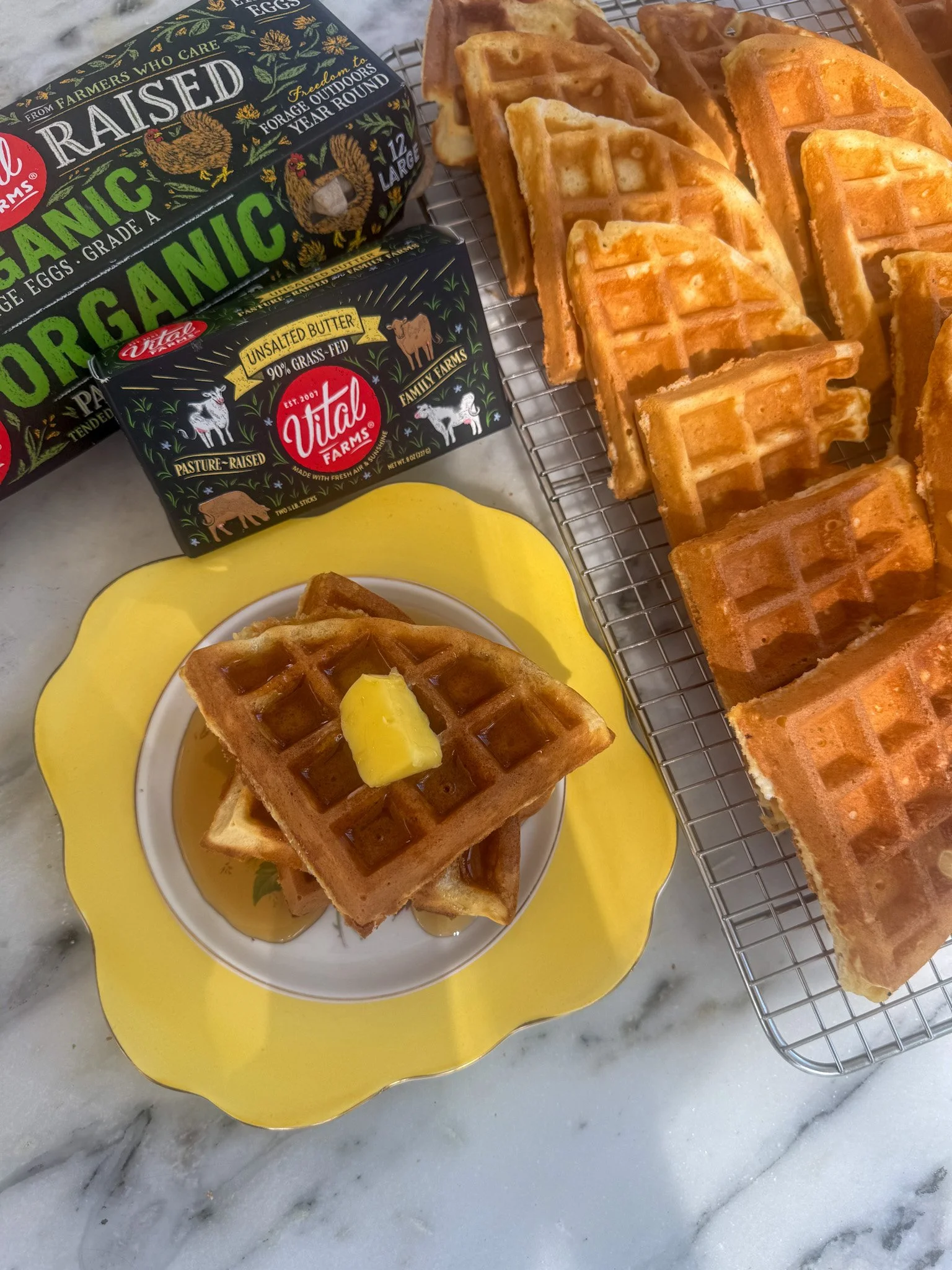 Protein Packed Waffles
