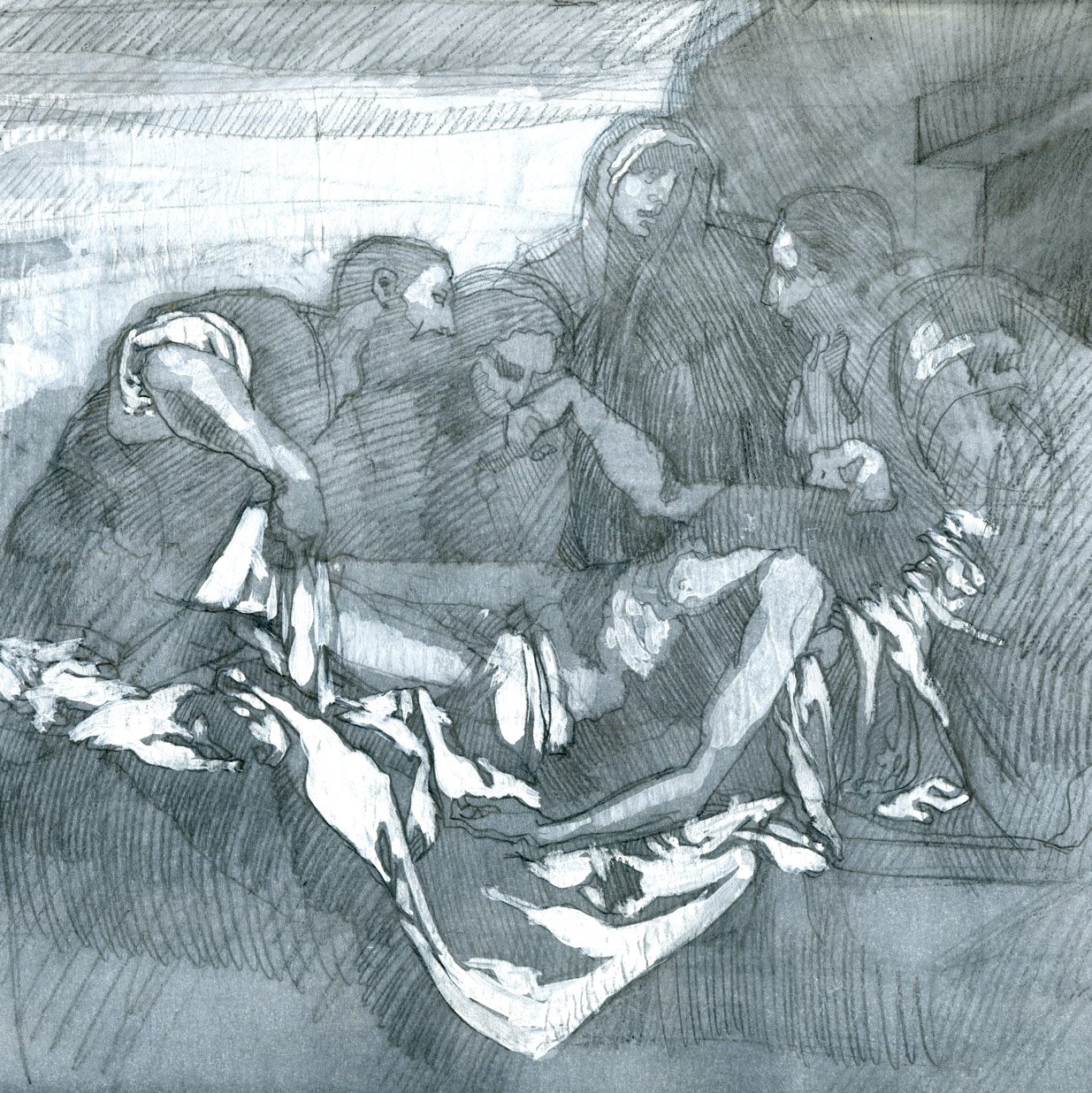 Station XIV -- Burial of Jesus
