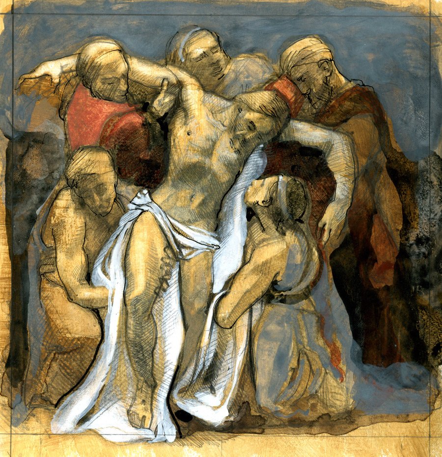 Station XIII -- Deposition of Jesus