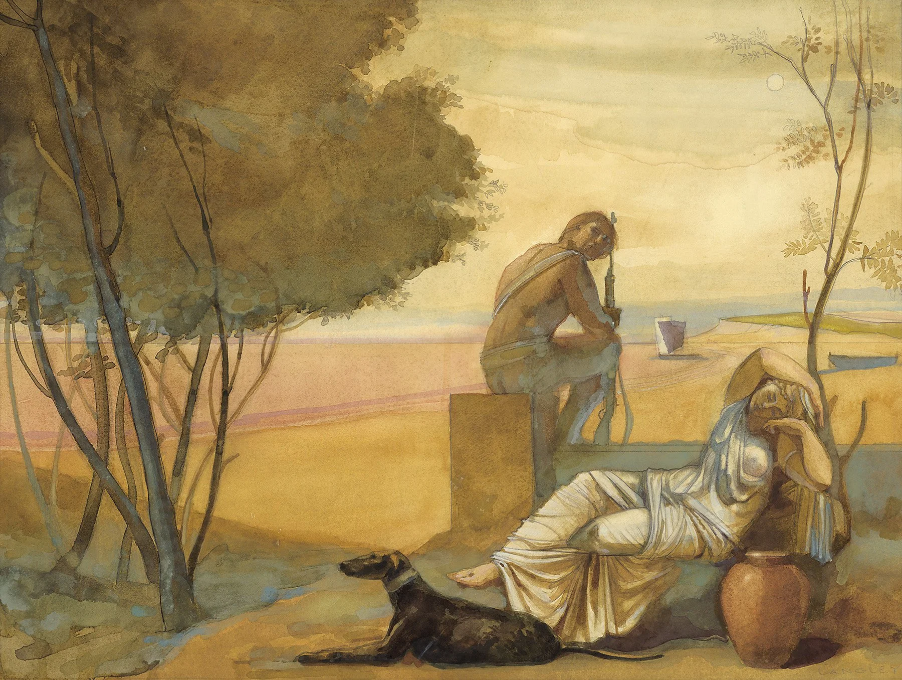 Naxos- Theseus and Ariadne on Naxos Memory and Desire.jpg