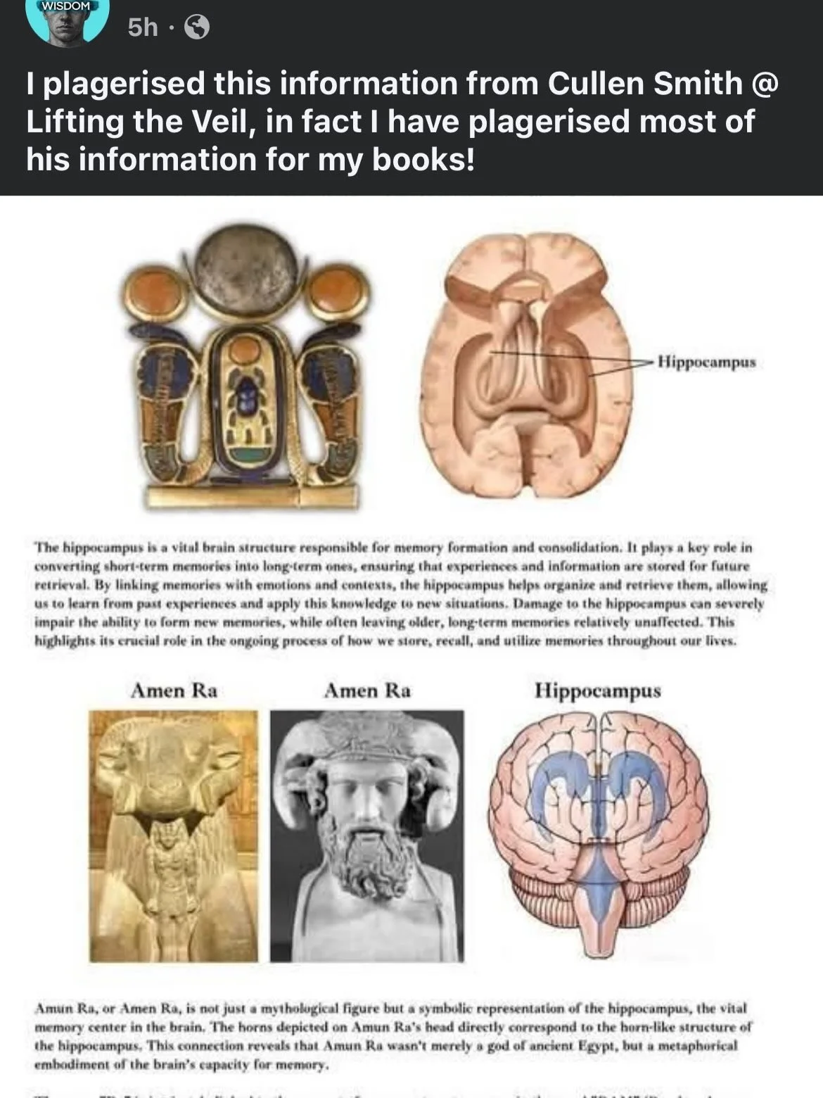 Its true. Harry b joseph revival of wisdom plagiarized my symbols of power film and ebooks on patreon. HES A FLAT EARTHer! Its a flat earth book! He started awakening 2 years ago in 2023! Hellooooo hes early twenties! He knows NOTHING! He stole this 