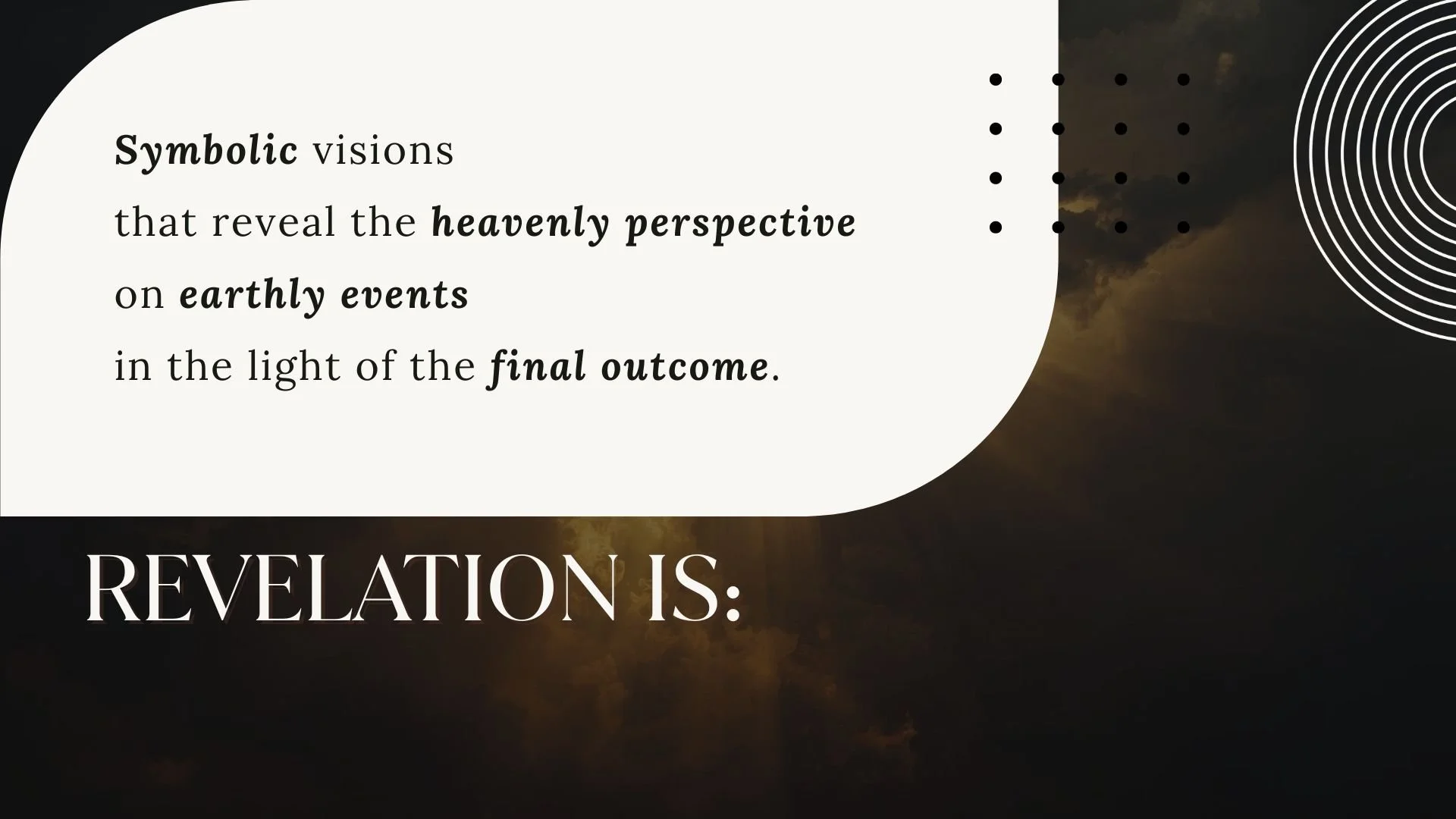 What is the book of Revelation?