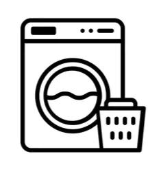 Outline of a smartphone with a speech bubble containing three dots indicating a text message or chat.