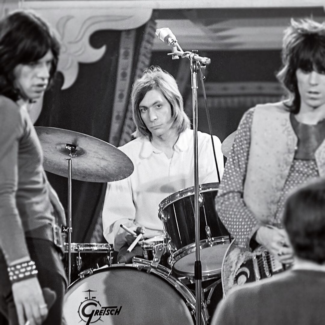 Sad to hear about the passing of Charlie Watts. Our paths often crossed but I never really spent much time with him apart from one night in Munich, we stayed up late in a recording studio discussing Jazz drummers. Both big Jazz enthusiasts we hit it 