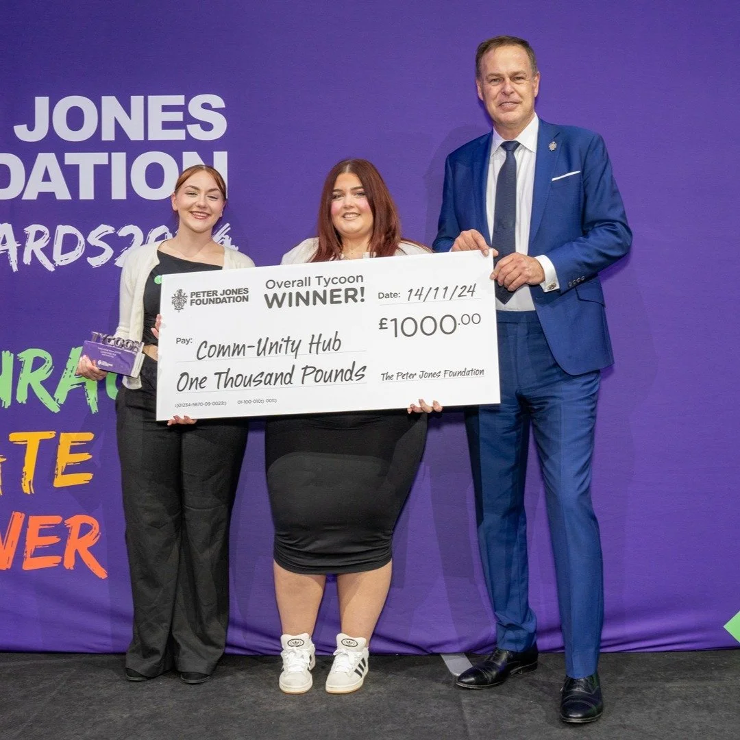 Comm-Unity Hub has won the 2024 Tycoon Enterprise Competition at the Peter Jones Foundation Awards Ceremony! 🏆

Thanks to our partnership with 
@TalentinoCareer this SEND-led project delivers vital services to communities and earned a &pound;1,000 a