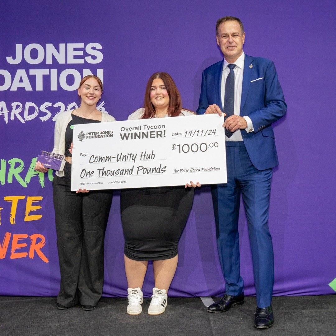 Comm-Unity Hub has won the 2024 Tycoon Enterprise Competition at the Peter Jones Foundation Awards Ceremony! 🏆

Thanks to our partnership with 
@TalentinoCareer this SEND-led project delivers vital services to communities and earned a &pound;1,000 a