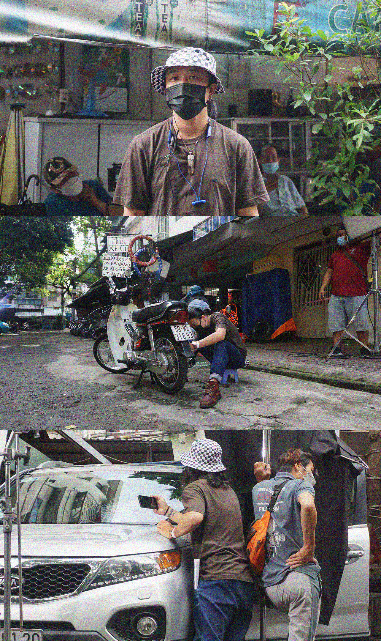  Tuan, fashionista turned bike mechanic, left-hand job as 1st AD 