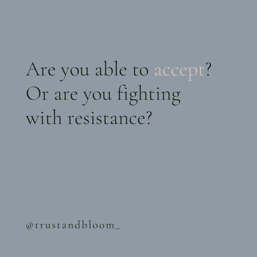 Do you struggle with acceptance of chronic illness and symptoms? Finding myself bedbound for nearly 3 years after a relapse for another time, I really had to work on acceptance.

Fighting and resisting was killing me, draining me even further of prec
