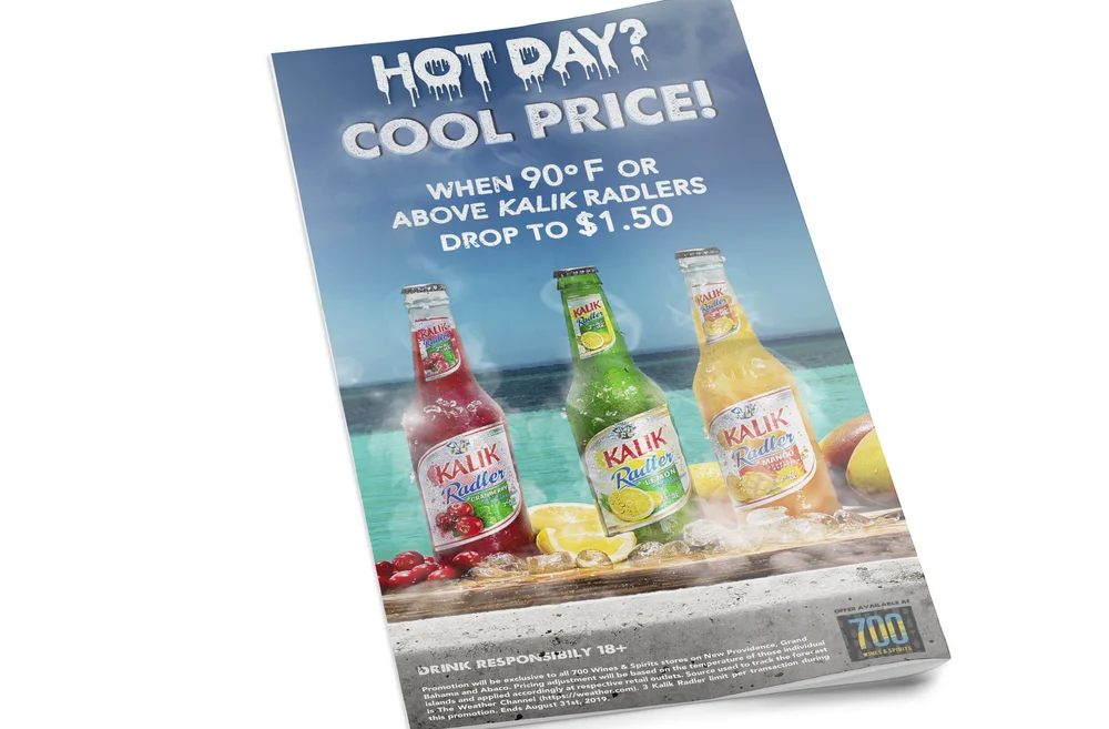 Kalik Radler  So Refreshing Advertising - print advertising graphic design content production