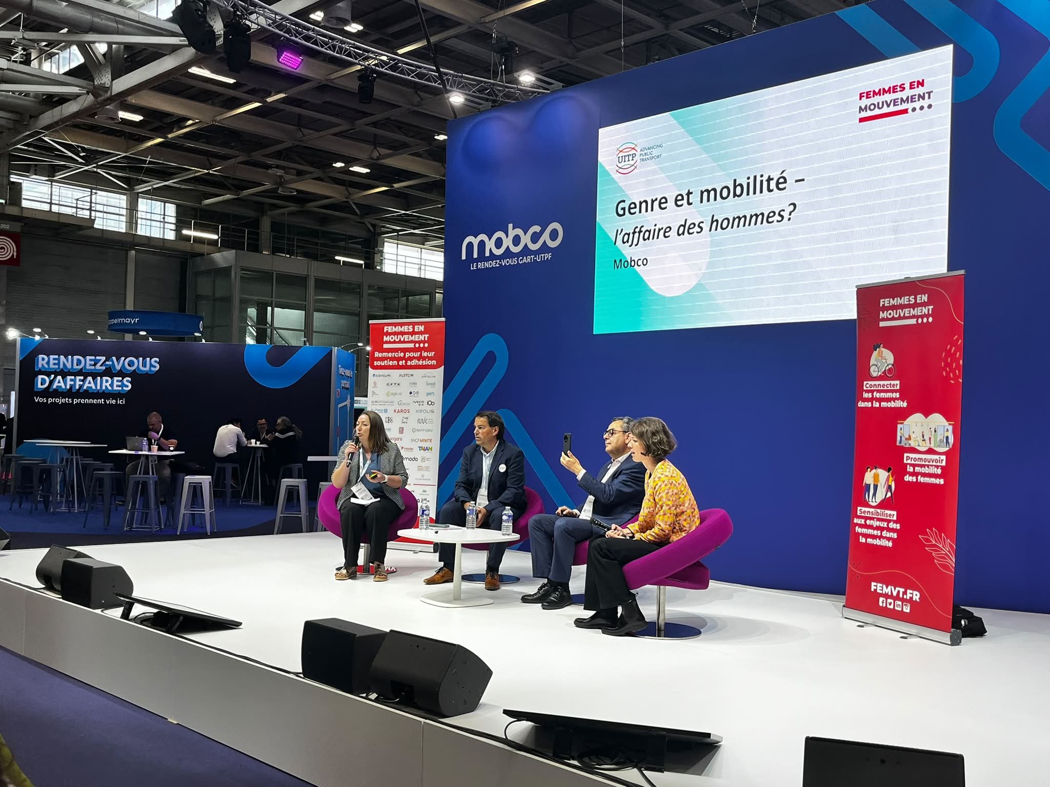 Femmes en Mouvement en action à Mobco !