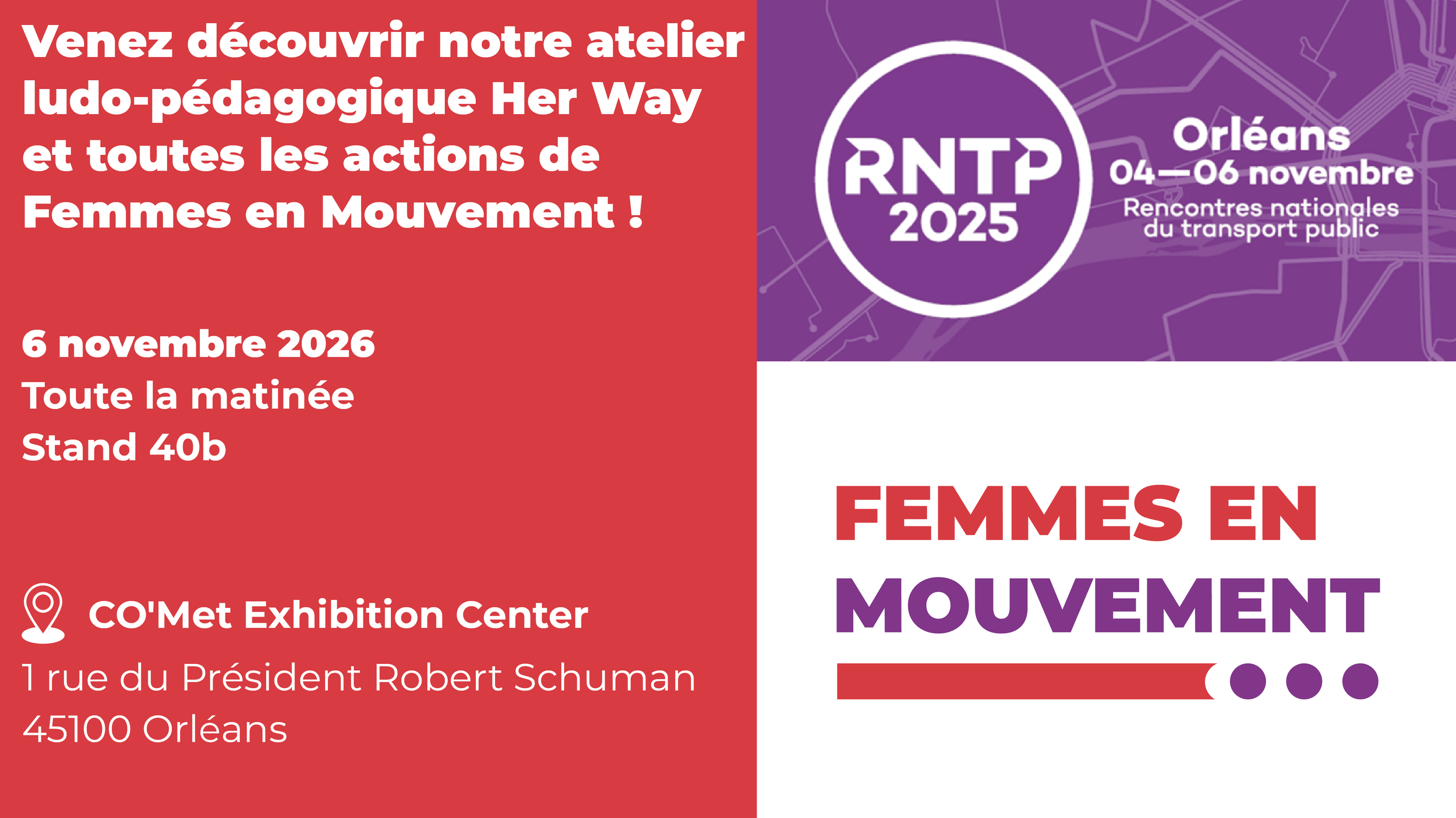 Atelier Her Way aux RNTP2025