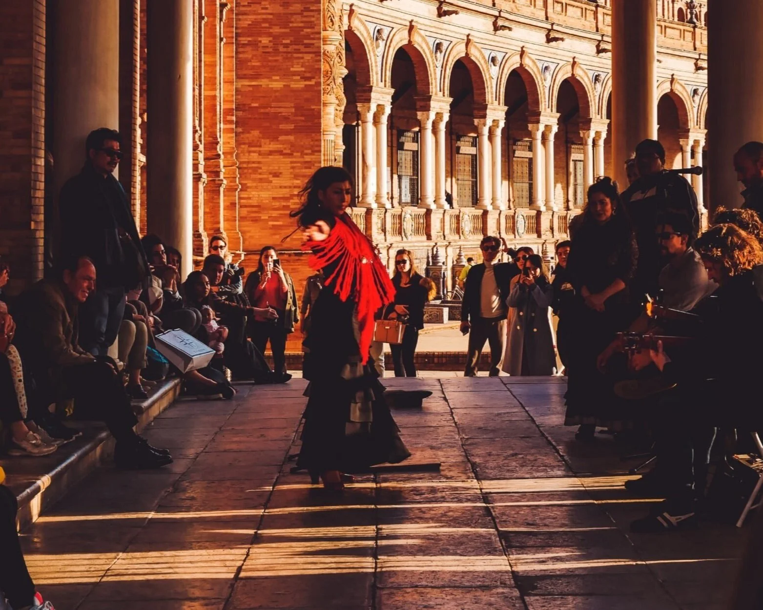 Flamenco performance for a cultural event