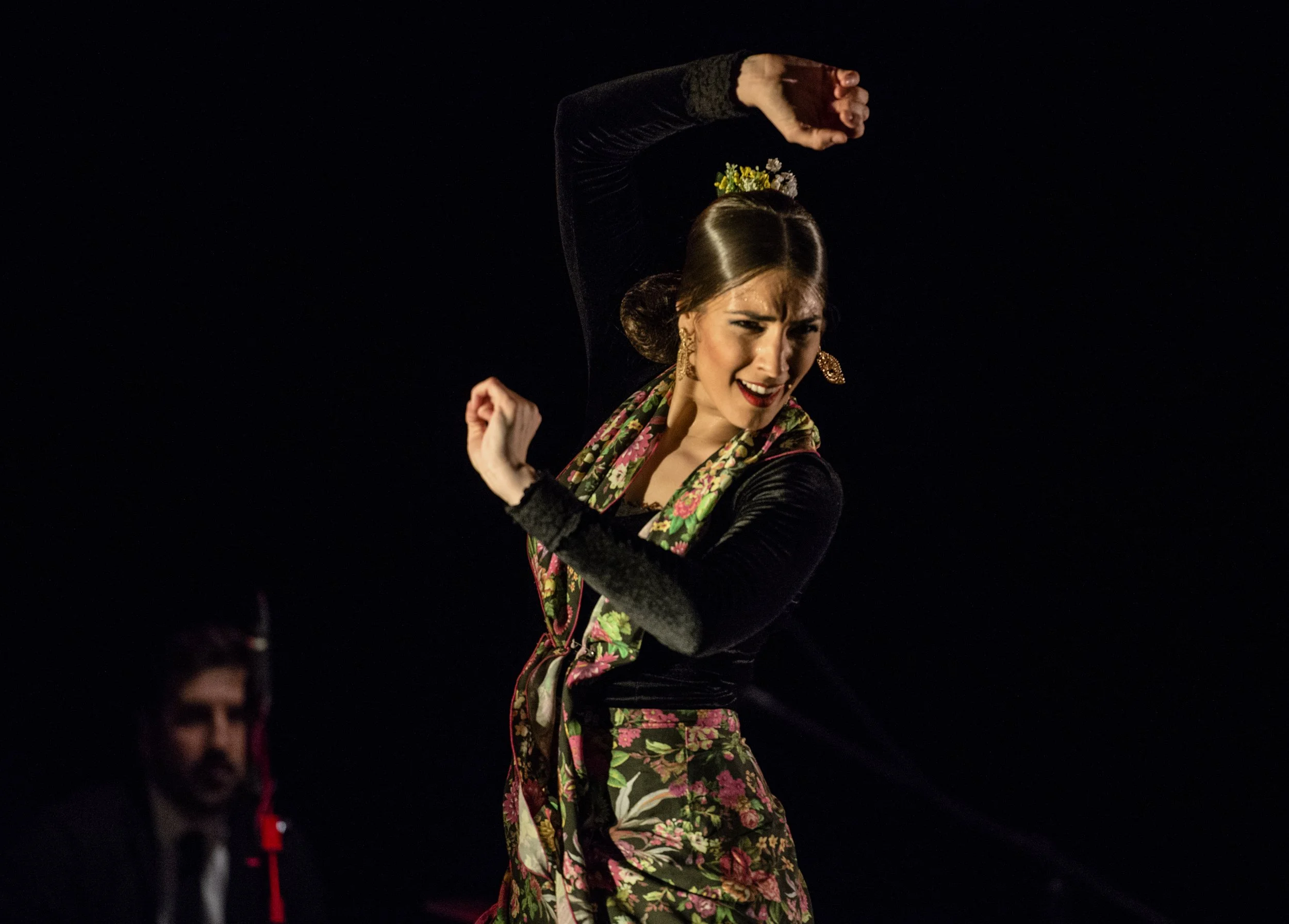 Roots of Flamenco performance on stage