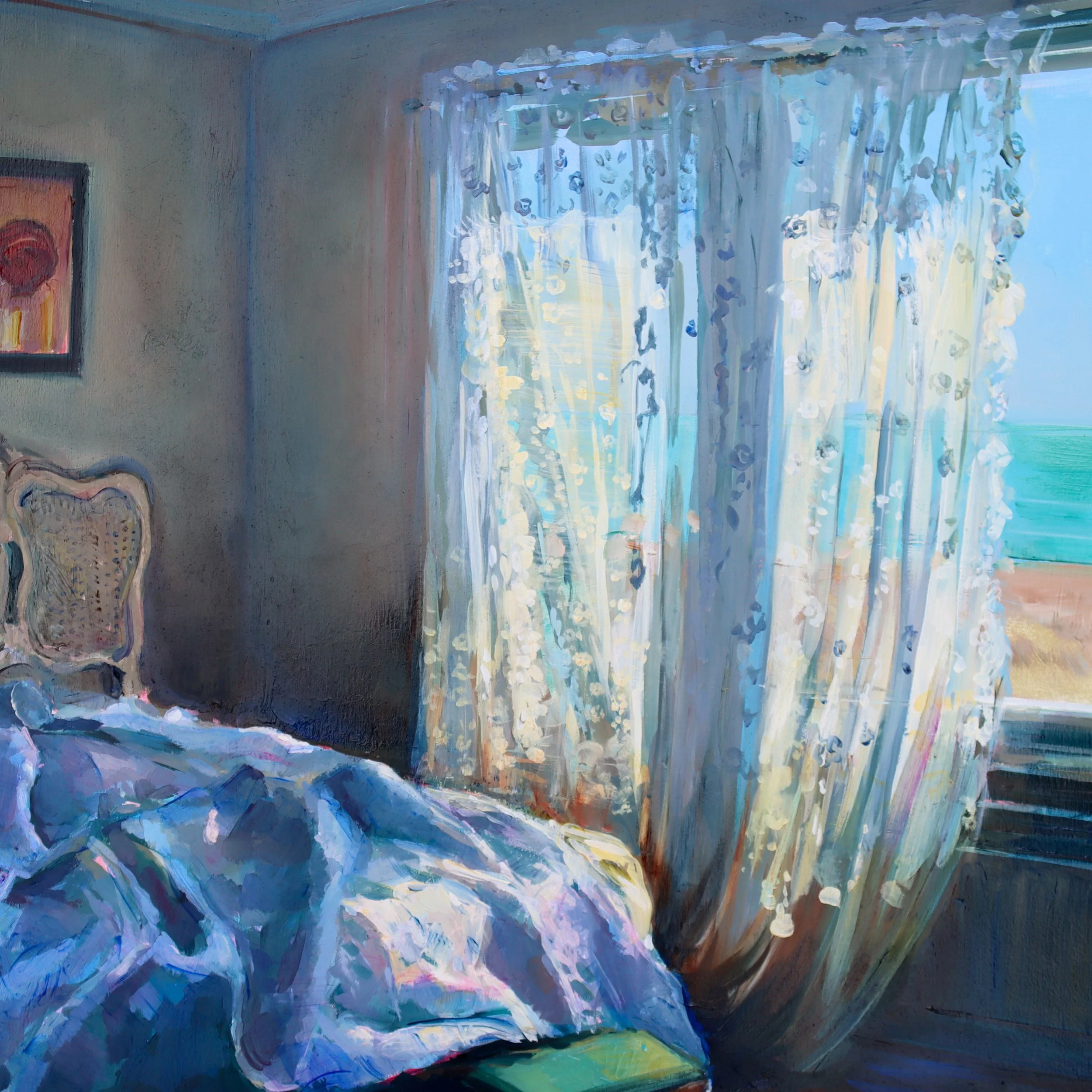 Sea Breeze
Oil on panel, 20 × 20 in
Ekaterina Popova, 2026