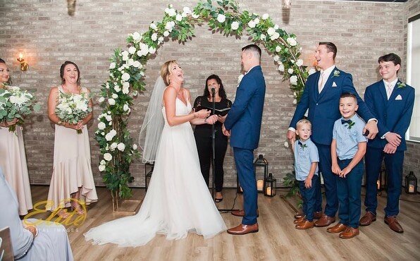 Ceremony in our Oak Room 🌸 

Congratulations Ashley + Harry

📸 @eliteimagesnj 

To inquire about your next event with 618, click the link in bio to schedule a tour ⬆️

618nj.com/specialevents