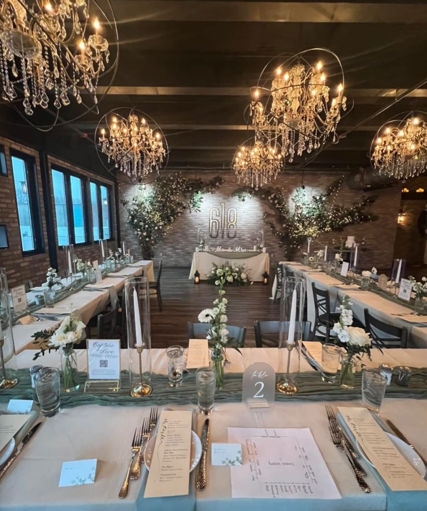 Bruce and Lauren said &ldquo;I do,&rdquo; and the room lit up with love. 🤍✨Congratulations and cheers to forever. 🥂