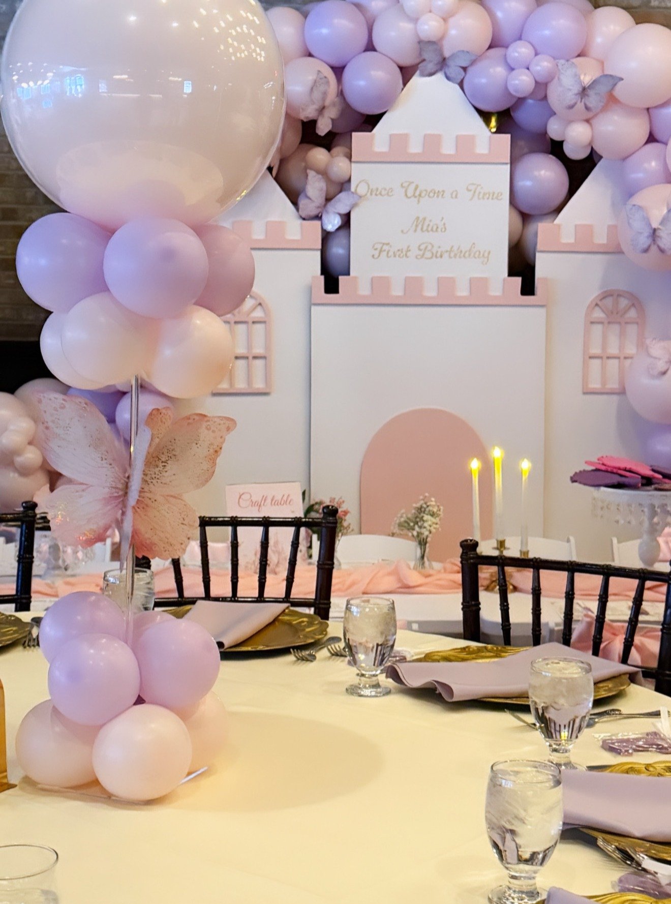 Once upon a time, a little ONE turned the page to their next big adventure 🏰✨ A fairytale first birthday filled with magic, wonder, and the sweetest happily ever after.