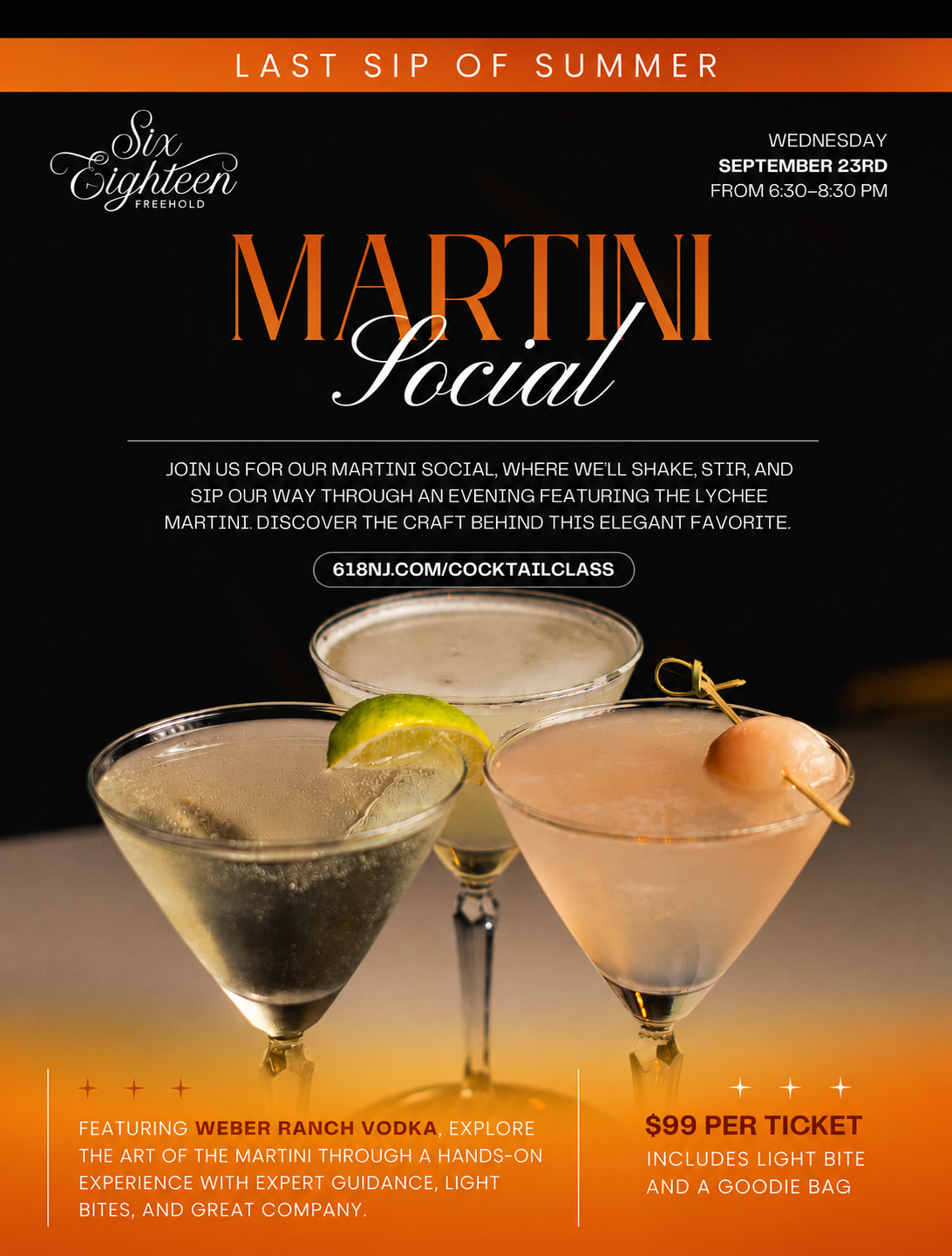 Martini Social - Last Sip of Summer 
