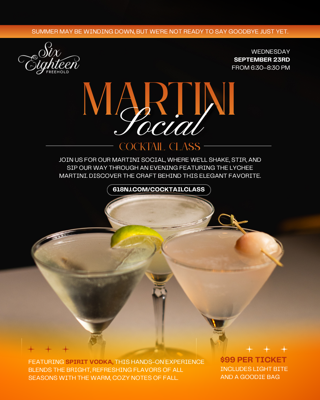 Martini Social - Last Sip of Summer 
