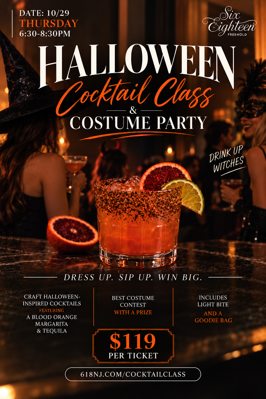Halloween Cocktail Class 10.29.26