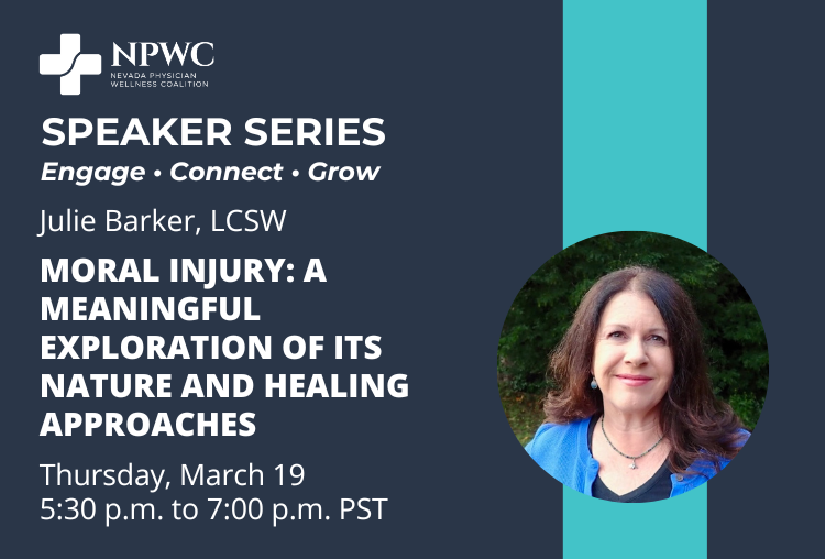 Speaker Series: Moral Injury: A Meaningful Exploration of Its Nature and Healing Approaches