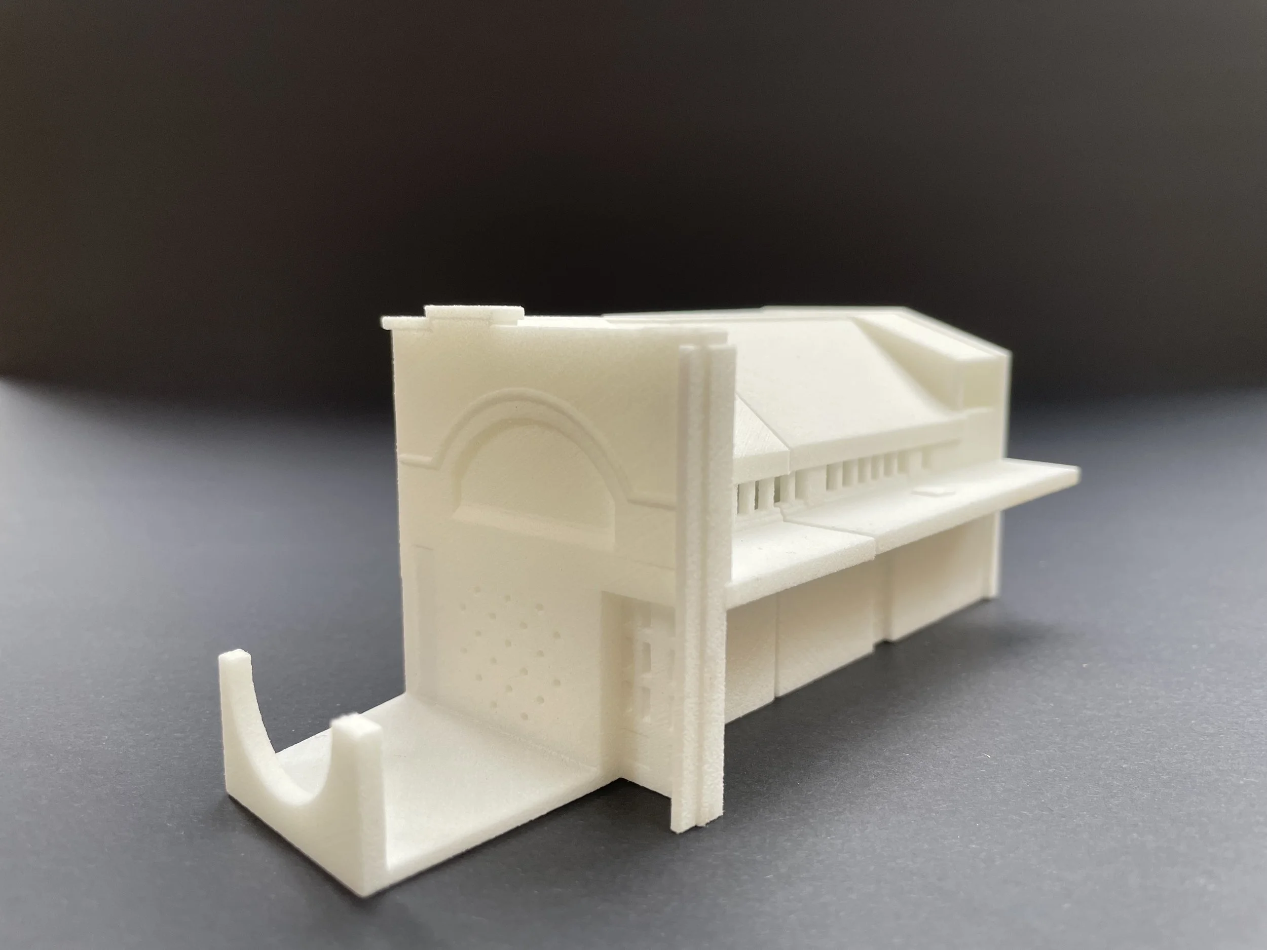 3d printed architectural model eye level