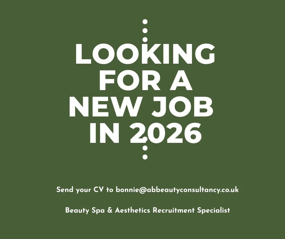 Are you looking for a NEW Beauty, Spa or Aesthetic job in 2026?

Then I have some fantastic opportunities just for you.

Send your CV to bonnie@abbeautyconsultancy.co.uk so that I can tell you more.

I look forward to hearing from you.

#beauty #spa 