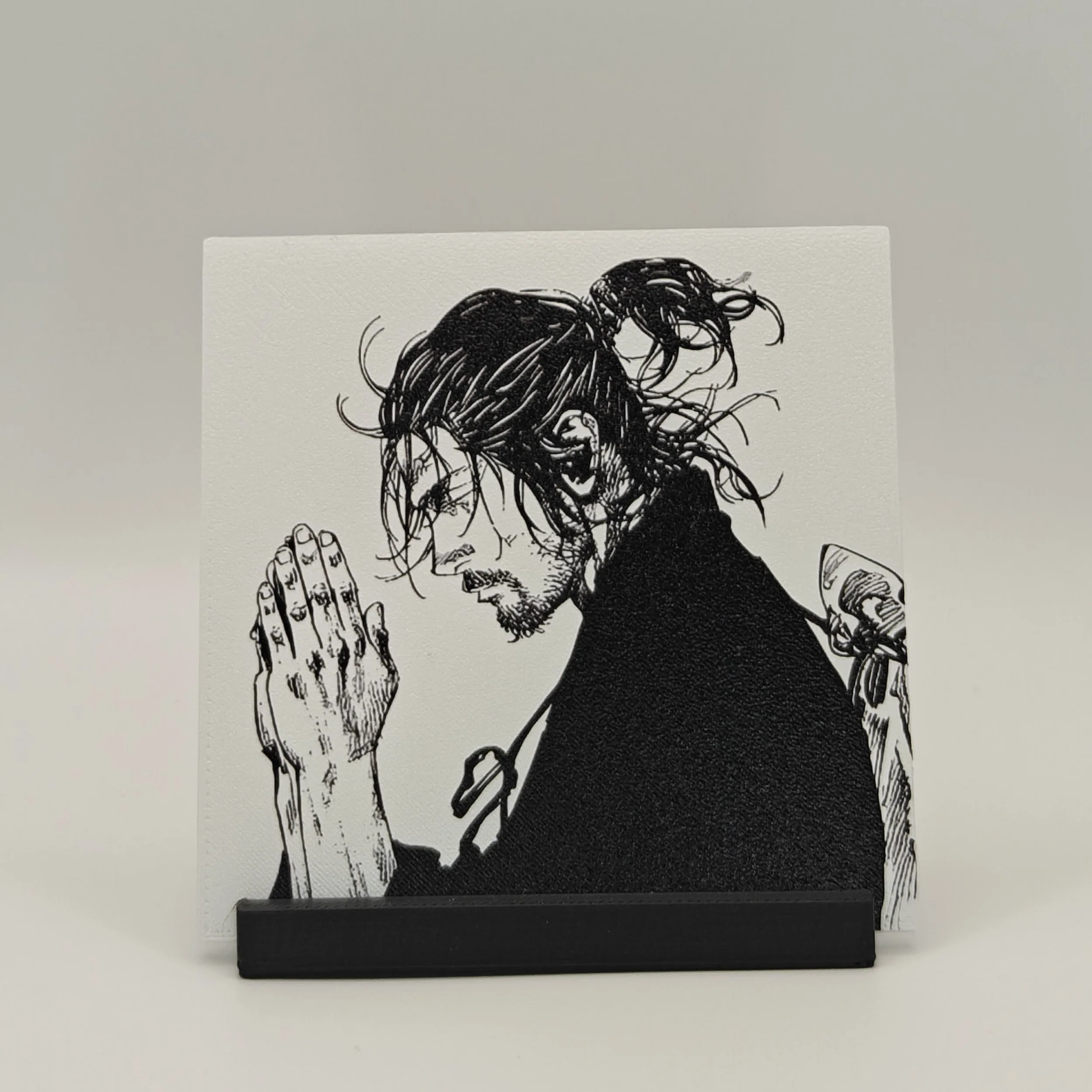 8cm x 8cm ABS Print (Flat)